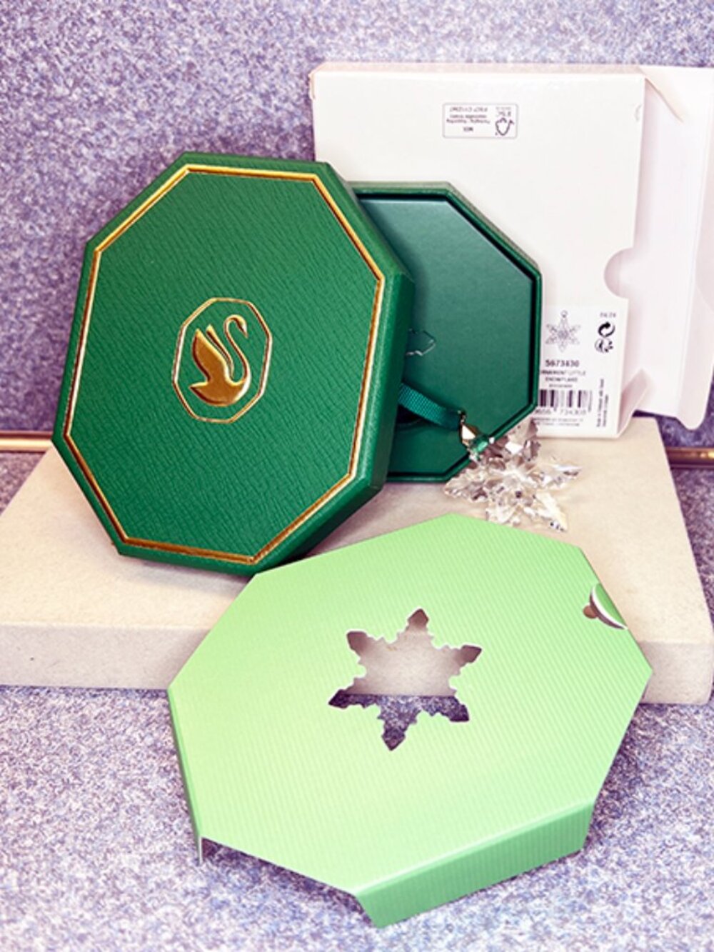 Swarovski  Snowflake Ornament | List Price: $60.00 - Picture 2 of 4